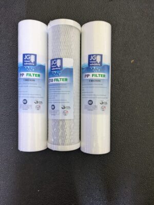 Ersatzfilter für 4 stufige Anlagen mit 10 Zoll Gehäusen mit NSF Zertifizierung