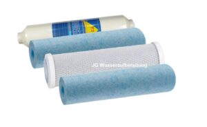 Ersatzfilter für 5 Stufige Osmoseanlagen mit 10 Zoll Vorfiltergehäusen und Sanic Vorfiltern